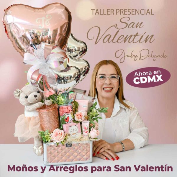 Moños y Arreglos para San Valentín con Gaby Delgado