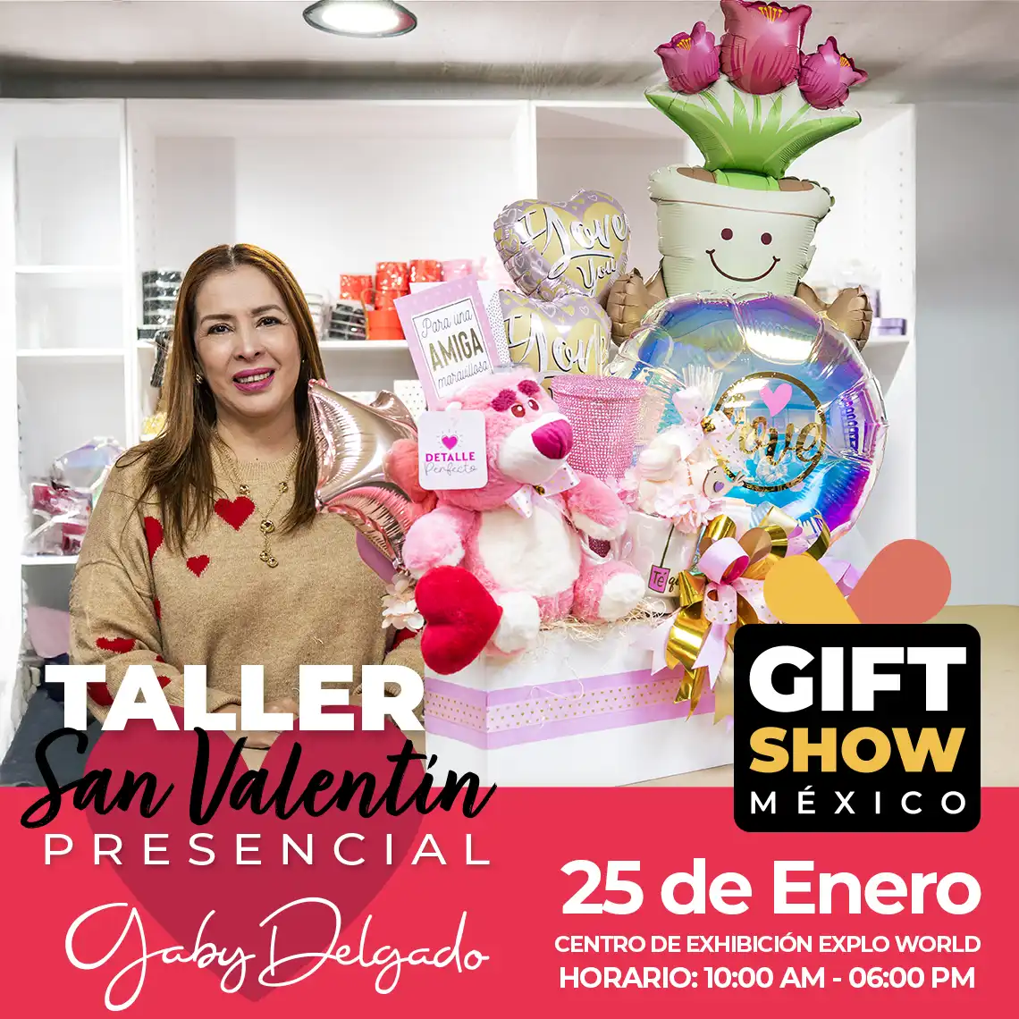Taller Presencial San Valentín Gaby Delgado 25 Enero