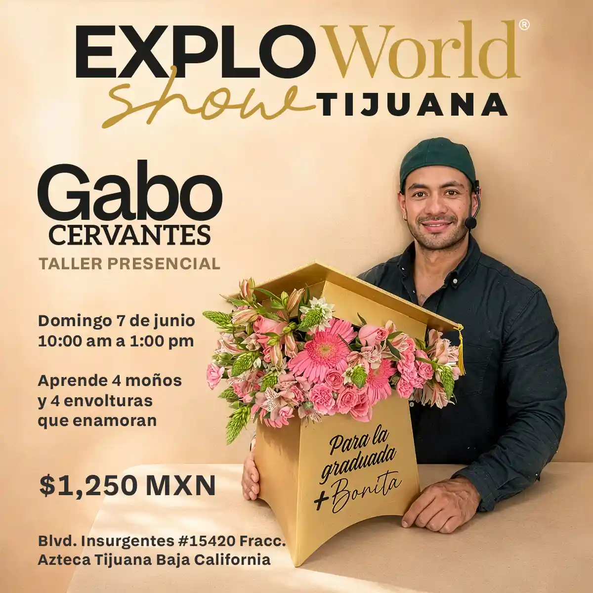 Taller Presencial Graduaciones Gabo Cervantes Tijuana